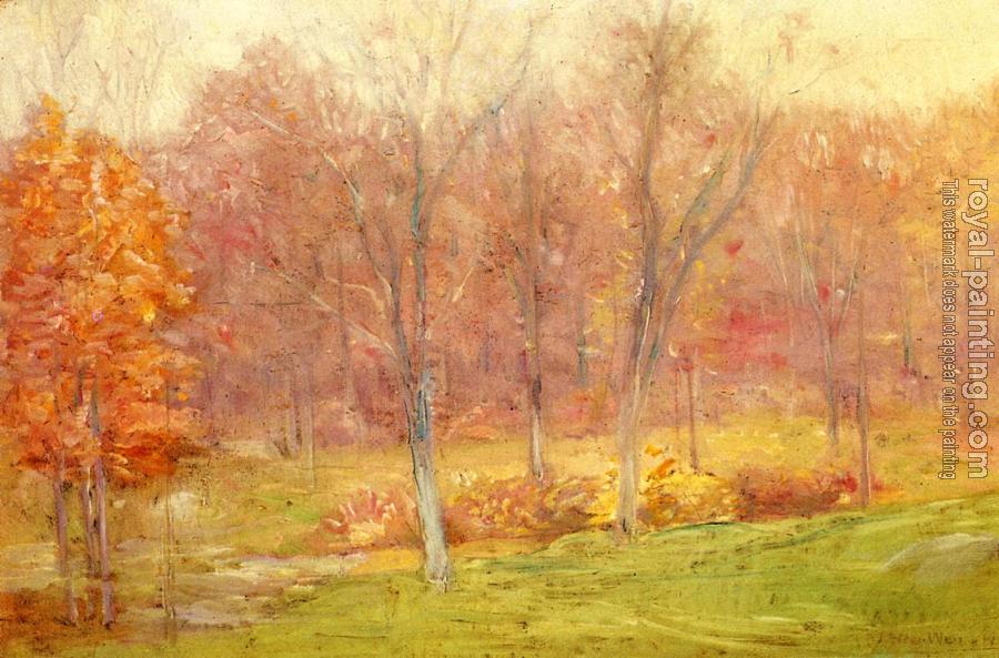Julian Alden Weir : Autumn Rain